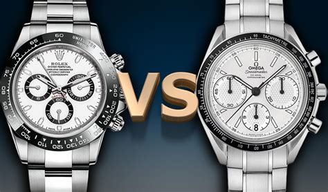 rolex daytona vs omega speedmaster